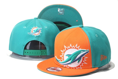 NFL Miami Dolphins Logo Stitched Snapback Hats 011